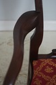 L72749: Set of 8 HICKORY CHAIR CO Mahogany Dining 