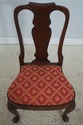 L72749: Set of 8 HICKORY CHAIR CO Mahogany Dining 