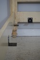 72518: Spiral Twist King Size Painted 4 Post Bed