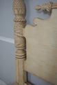 72518: Spiral Twist King Size Painted 4 Post Bed