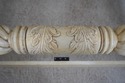 72518: Spiral Twist King Size Painted 4 Post Bed
