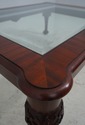 64173EC: HENKEL HARRIS Ball & Claw Mahogany Glass 