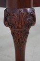 64173EC: HENKEL HARRIS Ball & Claw Mahogany Glass 