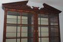 64116EC: HENREDON Large Mahogany Sliding Glass Doo