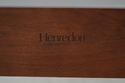 64195EC: HENREDON Queen Size Mahogany Empire Poste