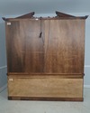 64116EC: HENREDON Large Mahogany Sliding Glass Doo