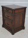 64037EC: MAITLAND SMITH Distressed Mahogany 1 Draw