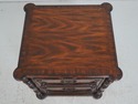 64037EC: MAITLAND SMITH Distressed Mahogany 1 Draw