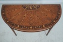 L64102EC: JONATHAN CHARLES Highly Inlaid 1 Drawer 