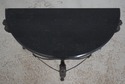 72974: MAITLAND SMITH Bronze Base Marble Top Conso