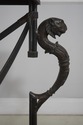 72974: MAITLAND SMITH Bronze Base Marble Top Conso