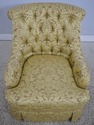 L72970: HICKORY CHAIR CO Quality Damask Upholstere