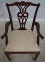 L72857: Set of 6 BAKER Chippendale Carved Mahogany