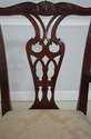 L72857: Set of 6 BAKER Chippendale Carved Mahogany