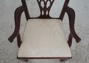 L72857: Set of 6 BAKER Chippendale Carved Mahogany
