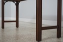 72953: HENKEL HARRIS Walnut 2 Drawer Console Table