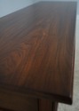 72953: HENKEL HARRIS Walnut 2 Drawer Console Table