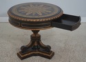 L73024: MAITLAND SMITH Eglomise Top Pedestal Lamp 