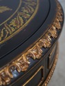 L73024: MAITLAND SMITH Eglomise Top Pedestal Lamp 