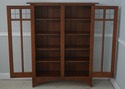 72999: STICKLEY Mission Oak Leaded Glass Door Book