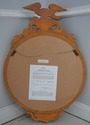 72975: CARVERS GUILD Gold Federal Style Bulls Eye 