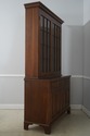 L72867: Country Chippendale Hand Crafted Walnut Cu