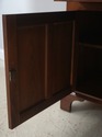 L72867: Country Chippendale Hand Crafted Walnut Cu