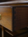 L72867: Country Chippendale Hand Crafted Walnut Cu