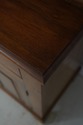L72867: Country Chippendale Hand Crafted Walnut Cu