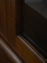 L72867: Country Chippendale Hand Crafted Walnut Cu