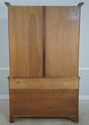 L72867: Country Chippendale Hand Crafted Walnut Cu
