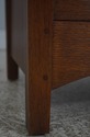 73004: STICKLEY Mission Oak 2 Over 3 Drawer Dresse