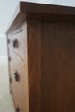 73004: STICKLEY Mission Oak 2 Over 3 Drawer Dresse