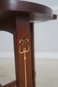 73001: STICKLEY Harvey Ellis Inlaid Oak Tea Table