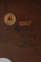 73001: STICKLEY Harvey Ellis Inlaid Oak Tea Table