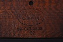 73017: STICKLEY Harvey Ellis Mission Oak Slag Glas