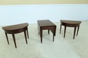 F28911EC: Miniature 3 Part Banquet Table Mahogany 