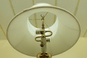 LF32787EC: Regency Style Brass Table Lamp w. Shade