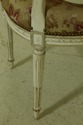 32839EC: French Louis XVI Cane Back Paint Decorate