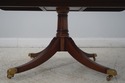 64415EC: English Elliptical Mahogany Coffee Table