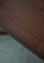 64415EC: English Elliptical Mahogany Coffee Table