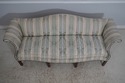 64407EC: BAKER Chippendale Mahogany Damask Upholst