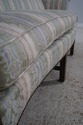 64407EC: BAKER Chippendale Mahogany Damask Upholst