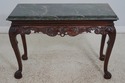 64431EC: Georgian Style Carved Mahogany Console Ta