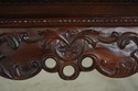 64431EC: Georgian Style Carved Mahogany Console Ta