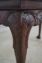 64431EC: Georgian Style Carved Mahogany Console Ta