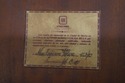L64457: ALFONSO MARINA Distressed Inlaid Continent
