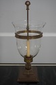 LF64454EC: Pair CHAPMAN Attributed Brass Candelabr