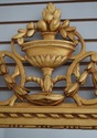 64456EC: Italian Gold Gilt Decorator Wall Mirror