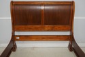 65408: ETHAN ALLEN Queen Size Walnut Finish Sleigh